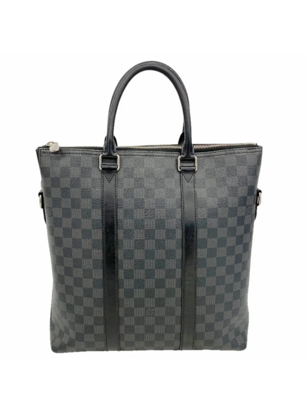 Louis Vuitton Handbag Damier Graphite Anton Tote Black Gray